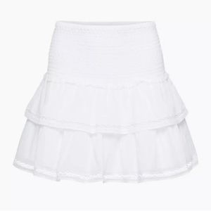 Aritzia Sunday Best Mini White Paloma Skirt